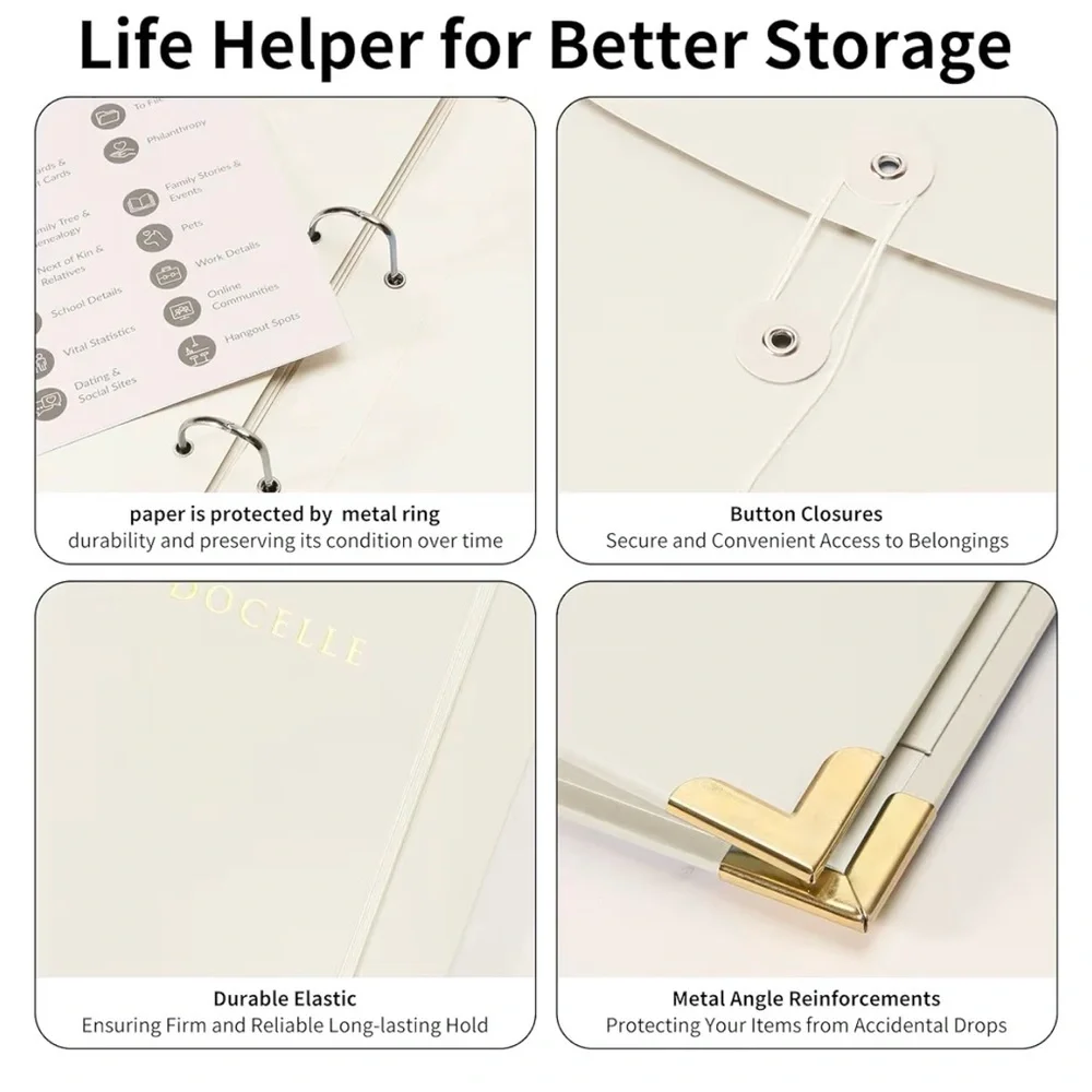 3-Ring Document Organizer